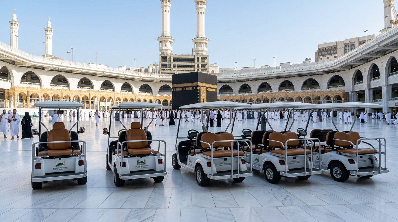 مقارنة شاملة بين عربات الجولف الفردية والمزدوجة في الحرم: المواصفات والأسعار والأفضلية